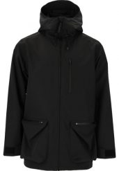 Kurtka z kapturem SOS Tulum. Czarne kurtki męskie SOS, l, bez wzorów, z materiału, eleganckie, z kapturem. Za 689.50 zł.