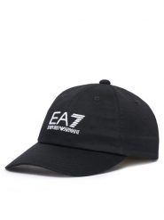 EA7 Emporio Armani Czapka z daszkiem 7X000592 AF15502 MC001 Czarny. Czarne rękawiczki męskie EA7 Emporio Armani, bez wzorów, z bawełny. Za 199.99 zł.