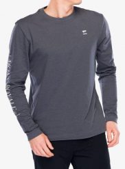 Longsleeve męski Mons Royale Yonder Merino Organic Cotton Long Sleeve. Szare bluzki z długim rękawem męskie Mons Royale, m, bez wzorów, z bawełny, klasyczne, bez kołnierzyka. Za 230.99 zł.