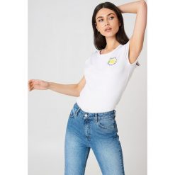 Rut&Circle T-shirt Lemon - White. T-shirty damskie marki Rut&Circle. W wyprzedaży za 32.38 zł.