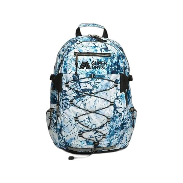 Plecak damski Superdry Outdoor. Niebieskie plecaki damskie Superdry., z aplikacjami. Za 368.25 zł.