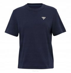 Koszulka tenisowa damska Tecnifibre Graphic Tee 2025. Niebieskie koszulki sportowe damskie TECNIFIBRE, l, bez wzorów, z bawełny, bez kołnierzyka, bez ramiączek, tenisowe. Za 129.99 zł.