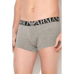 Bokserki EA7 Emporio Armani. Szare bokserki męskie EA7, s, bez wzorów, z bawełny. Za 193.25 zł.