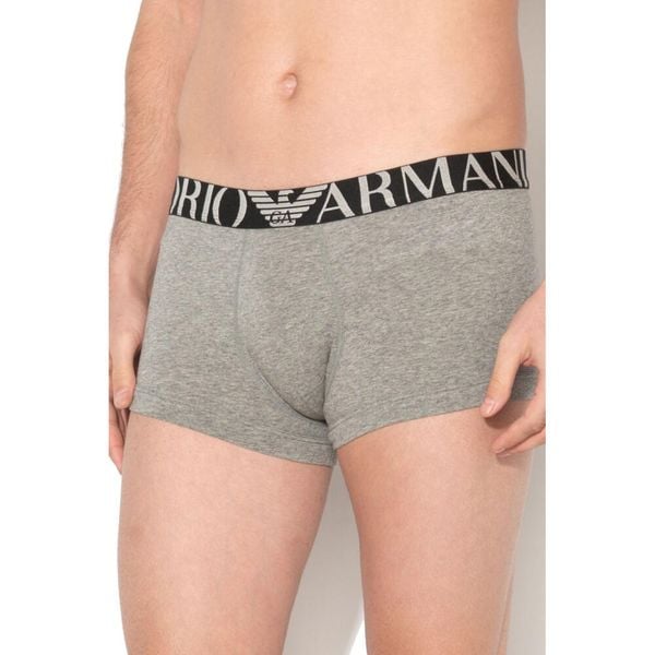 Bokserki EA7 Emporio Armani. Szare bokserki męskie EA7, s, bez wzorów, z bawełny. Za 204.40 zł.