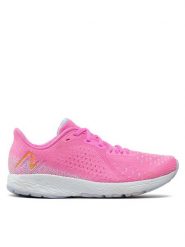 New Balance Buty do biegania Fresh Foam Tempo v2 WTMPOLL2 Różowy. Czerwone obuwie sportowe damskie New Balance, bez wzorów, z materiału, do biegania. Za 529.99 zł.