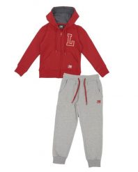 Bluza z kaptur na co dzień na siłownię. Czerwone bluzy damskie LEONE 1947 APPAREL, bez wzorów, z dresówki, bez kaptura. Za 84.16 zł.