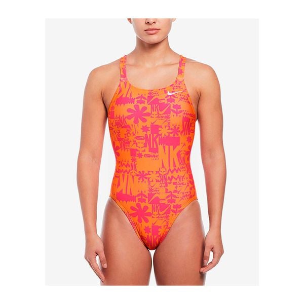 Strój pływacki jednoczęściowy damski Nike Hydrastrong Solid Fastback. Brązowe kostiumy jednoczęściowe damskie Nike, xs, bez wzorów, sportowe, do pływania. Za 199.99 zł.