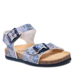 Sandały Primigi. Niebieskie sandały chłopięce Primigi, bez zapięcia. Za 179.99 zł.