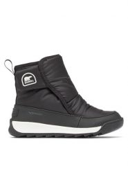 Sorel Śniegowce Whitney™II Plus Bootie Wp 2101341010 Czarny. Czarne buty zimowe chłopięce Sorel, bez wzorów, z materiału, bez zapięcia. Za 319.99 zł.
