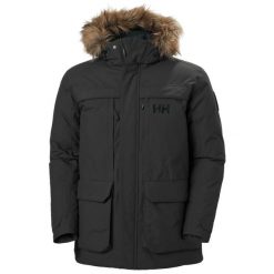 Parka Helly Hansen Nordsjo. Czarne parki męskie Helly Hansen, na zimę, m, bez wzorów, eleganckie, bez kaptura. W wyprzedaży za 1,558.65 zł.