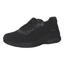 Tenisówki Skechers Model Squad Chaos Air Kolor Czarny. Czarne trampki i tenisówki damskie Skechers, bez wzorów, z materiału, eleganckie, bez zapięcia. Za 406.00 zł.