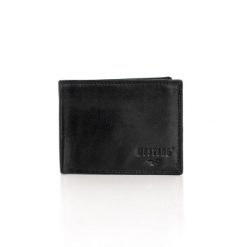 MUSTANG UDINE WALLET MĘSKI SKÓRZANY PORTFEL PREMIUM POJEMNY NA KARTY SKÓRA BLACK 06.101900. Czarne portfele męskie Mustang, bez wzorów, ze skóry. Za 159.99 zł.