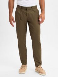 Tommy Hilfiger spodnie materiałowe - Harlem Mężczyźni Bawełna zielony, 31-32. Zielone eleganckie spodnie męskie Tommy Hilfiger, m, bez wzorów, z bawełny. Za 329.95 zł.