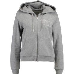 Calvin Klein Jeans HOLT HOODED ZIP THRU Bluza rozpinana light grey heather. Bluzy damskie marki Calvin Klein Jeans. Za 549.00 zł.