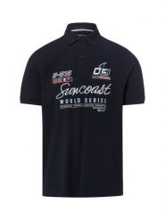 Andrew James koszulka polo Mężczyźni Bawełna niebieski, S. Niebieskie koszulki polo męskie Andrew James, m, bez wzorów, z bawełny, bez ramiączek. Za 139.95 zł.