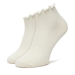 Skarpety krótkie DeeZee. Białe skarpety damskie DeeZee, bez wzorów. Za 14.99 zł.