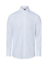 BOSS koszula biznesowa Mężczyźni Slim Fit Bawełna (100%) biały, 42. Białe koszule męskie Boss, m, bez wzorów, z bawełny, biznesowe, bez kołnierzyka, bez ramiączek. Za 379.95 zł.