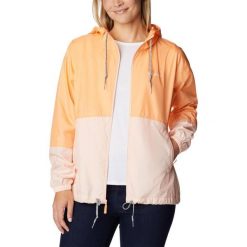 Wiatrówka damska Columbia Flash Forward Windbreaker. Brązowe kurtki damskie Columbia, xs, bez wzorów, z softshellu, bez kaptura, trekkingowe. Za 184.11 zł.