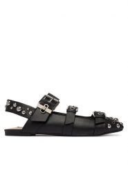 Liu Jo Baleriny Birgitte 12 SA6041 PX650 Czarny. Czarne baleriny damskie Liu Jo, bez wzorów, ze skóry, bez obcasa. Za 729.99 zł.