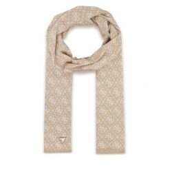 Szalik Guess. Brązowe szaliki męskie Guess, z aplikacjami. Za 299.99 zł.