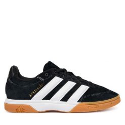 Buty halowe adidas. Czarne buty sportowe męskie Adidas, bez zapięcia. Za 399.99 zł.