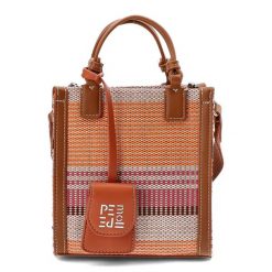 Pomarańczowa Torebka Pepe Moll Stylowy Kuferek Damski. Brązowe torebki do ręki damskie Pepe Moll, bez wzorów, eleganckie, bez dodatków. Za 299.00 zł.
