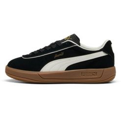 Adidasy Puma Club Klassika Sd, Dla obu płci. Czarne obuwie sportowe damskie Puma, bez wzorów, z gumy, na fitness i siłownię. Za 312.00 zł.