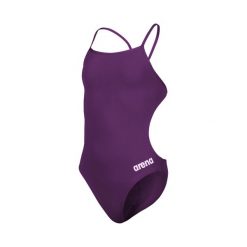 Dziewczęcy jednoczęściowy kostium kąpielowy Arena Team Challenge Solid. Białe stroje kąpielowe dla dziewczynek Arena, bez wzorów. Za 129.99 zł.