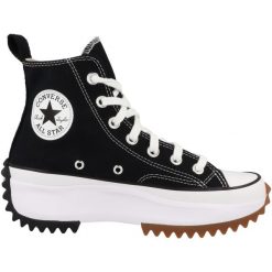 Trampki Converse Run Star Hike Hi, Dla obu płci. Czarne obuwie sportowe damskie Converse, bez wzorów, retro, bez zapięcia. Za 455.65 zł.