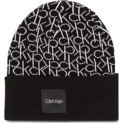 Czapka CALVIN KLEIN - Ck Knitted Beanie M K50K504103 001. Czarne czapki i kapelusze męskie Calvin Klein. Za 159.00 zł.