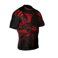Koszulka kompresyjna Warrior Rashguard DBX Bushido More Dry. Białe koszulki sportowe męskie DBX BUSHIDO, l, bez wzorów, z elastanu, bez kołnierzyka, bez ramiączek, na fitness i siłownię. Za 149.99 zł.
