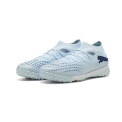 Damskie buty piłkarskie FUTURE 9 MATCH TT PUMA. Niebieskie obuwie sportowe damskie Puma, bez wzorów, do piłki nożnej. Za 409.00 zł.