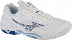 Mizuno Wave Stealth 6 X1GA243096 białe 46,5. Białe buty sportowe męskie Mizuno, bez zapięcia, mizuno wave. Za 450.00 zł.