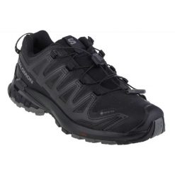 Buty do biegania Salomon Xa Pro 3D v9 Gtx W 472708 czarne. Czarne obuwie sportowe damskie bez wzorów, z gumy, do biegania. Za 862.41 zł.