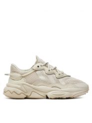 Adidas Sneakersy Ozweego J IG9016 Beżowy. Brązowe buty sportowe dziewczęce Adidas, bez wzorów, z materiału, bez zapięcia. Za 399.99 zł.