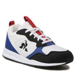 Sneakersy Le Coq Sportif. Białe półbuty chłopięce le coq sportif, bez wzorów, sportowe, bez zapięcia. Za 149.99 zł.