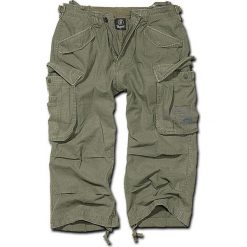 Szorty bushcraft męskie Brandit M65 Industry Vintage 3/4 Olive. Zielone szorty męskie Brandit, na lato, m, bez wzorów, vintage. Za 266.50 zł.