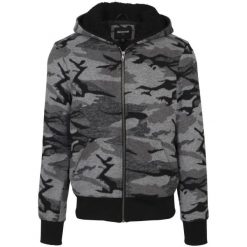 Miejska klasyczna parka na zamek błyskawiczny. Czarne parki męskie Urban Classics, l, bez wzorów, z wełny, eleganckie, bez kaptura. Za 312.00 zł.