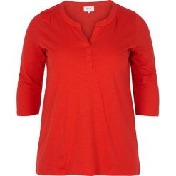 Koszulka w kolorze czerwonym. T-shirty damskie Zizzi, z bawełny. W wyprzedaży za 34.95 zł.