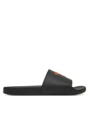 Guess Klapki F5GZ05 BB00F Czarny. Czarne klapki męskie Guess, z tworzywa sztucznego. Za 119.99 zł.