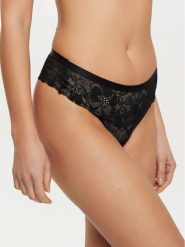 Hunkemöller Stringi Sophia 300460 Czarny. Czarne stringi damskie Hunkemöller, l, bez wzorów, z syntetyku. Za 49.99 zł.