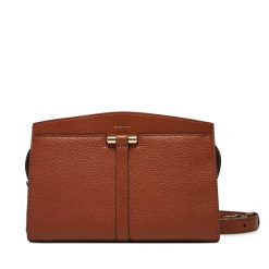 Torebka BOSS. Brązowe listonoszki damskie Boss, bez wzorów, bez dodatków. Za 739.99 zł.