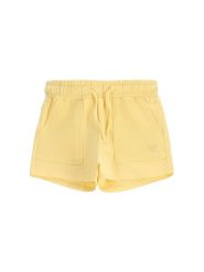 Coccodrillo Szorty materiałowe WC5121401HGK Żółty Regular Fit. Żółte spodenki dla dziewczynek COCCODRILLO, bez wzorów, z bawełny. Za 39.99 zł.