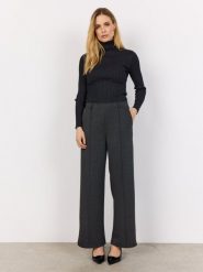 Soyaconcept® spodnie materiałowe - SC-Vita 3 Kobiety szary, L. Szare spodnie materiałowe damskie l, bez wzorów, z materiału. Za 139.95 zł.