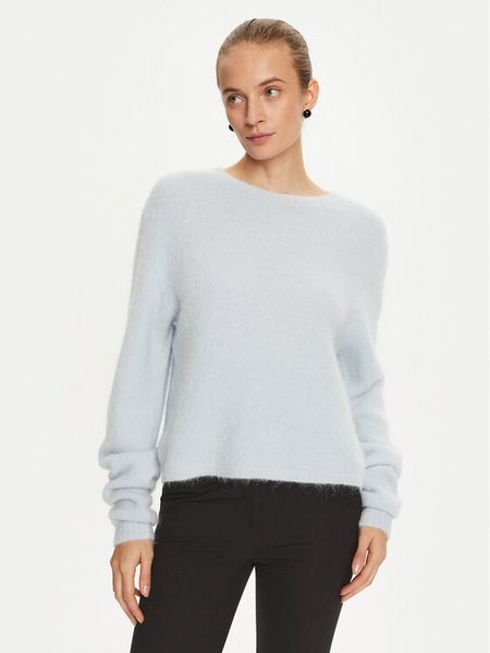 Marella Sweter Ovidio 2423366202 Niebieski Regular Fit. Niebieskie swetry damskie Marella, xl, bez wzorów, z syntetyku, bez kołnierzyka, bez ramiączek, bez kaptura. Za 469.99 zł.