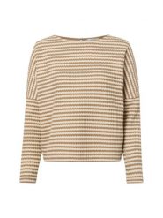 Opus Damski sweter z dzianiny - Gresh Kobiety Bawełna brązowy w paski, 36. Brązowe swetry damskie Opus, bez wzorów, z bawełny, bez kołnierzyka, bez ramiączek, bez kaptura. Za 349.95 zł.