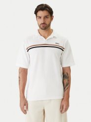 BOSS Polo Iconic 50561186 Biały Regular Fit. Białe koszulki polo męskie Boss, m, bez wzorów, z bawełny, bez ramiączek. Za 379.99 zł.