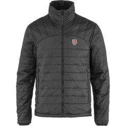 Kurtka turystyczna męska Fjallraven Expedition. Czarne kurtki męskie Fjällräven, m, bez wzorów, eleganckie, bez kaptura. Za 975.00 zł.