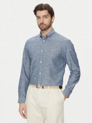 Jack & Jones Koszula Summer 12274599 Niebieski Regular Fit. Niebieskie koszule męskie Jack & Jones, m, bez wzorów, z bawełny, bez kołnierzyka, bez ramiączek. Za 89.99 zł.