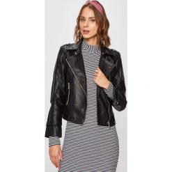 Answear - Kurtka Sweet & Salty. Czarne kurtki damskie ANSWEAR, s, bez wzorów, z materiału, bez kaptura. W wyprzedaży za 129.90 zł.